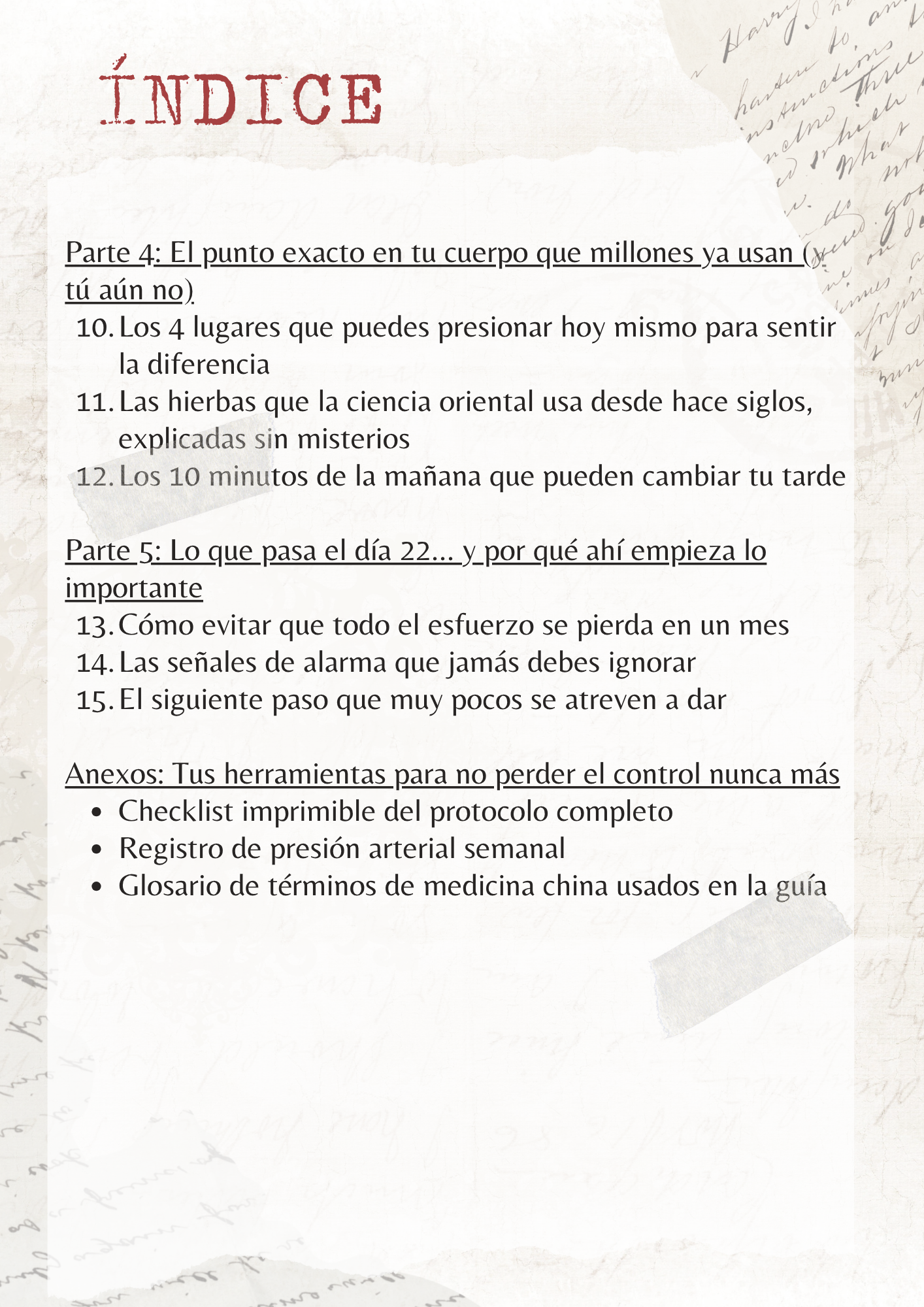 Método Chino Hipertensión Arterial